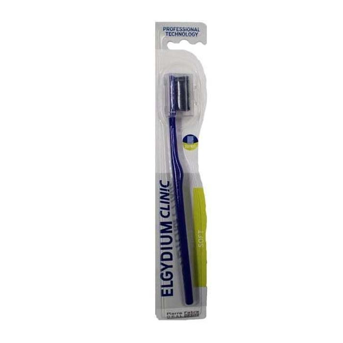 4 Elgydium Clinic Soft Blue Toothbrush 20/100 - Μαλακή Οδοντόβουρτσα - Image 1
