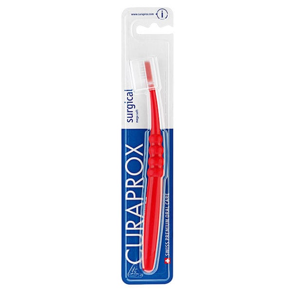 Curaprox CS Surgical Mega Soft Toothbrush Red-Οδοντόβουρτσα για Μετεγχειρητική Χρήση Κόκκινη