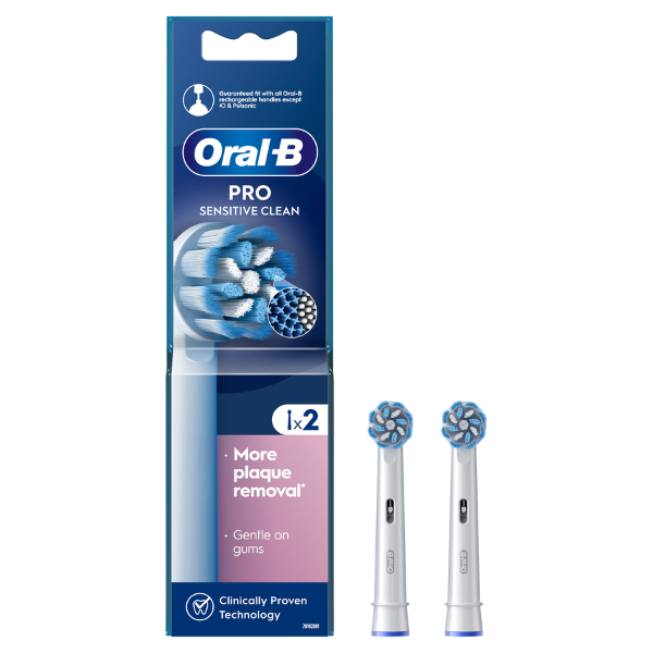 Oral-B Pro Sensitive Clean Replacement Heads - Ανταλλακτικές Κεφαλές Ηλεκτρικής Οδοντόβουρτσας