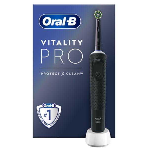 Oral-B Vitality Pro Protect X Clean Black  - Ηλεκτρική Οδοντόβουρτσα