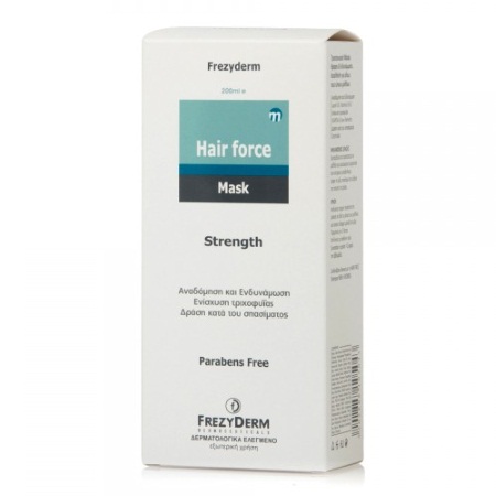 Frezyderm Hair Force Mask  - Μάσκα Τόνωσης, Θρέψης και Ενδυνάμωσης της Τρίχας