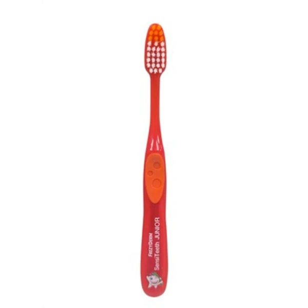 Frezyderm SensiTeeth Junior Toothbrush Soft Red 1 Τεμάχιο