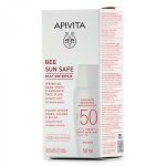 Apivita Bee Sun Safe Daily Age Repair SPF50 - Λεπτόρρευστο Αντηλιακό Προσώπου με Αντιγηραντική Δράση