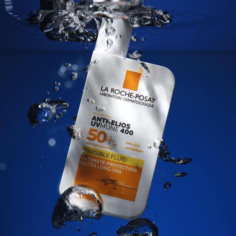 10 La Roche Posay Anthelios UV Mune 400 Invisible Fluid SPF50+ - Αντηλιακή Προσώπου Χωρίς Άρωμα - Image 1