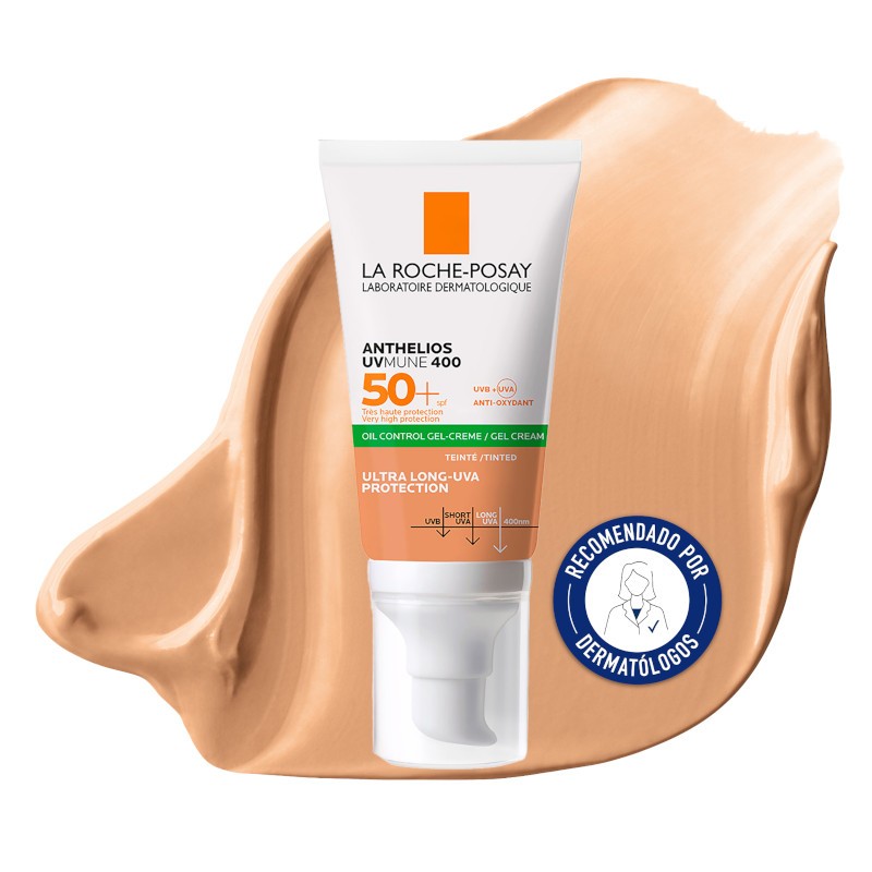 14 La Roche Posay Anthelios UV Mune 400 Oil Control SPF50+ Tinted- Ματ Αντηλιακή με Χρώμα - Image 1
