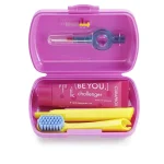 Curaprox Travel Set Στοματικής Υγιεινής Ταξιδίου Ροζ