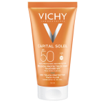 Vichy Capital Soleil Dry Touch Protective Face Fluid  - Ματ Αντιηλιακή Προσώπου