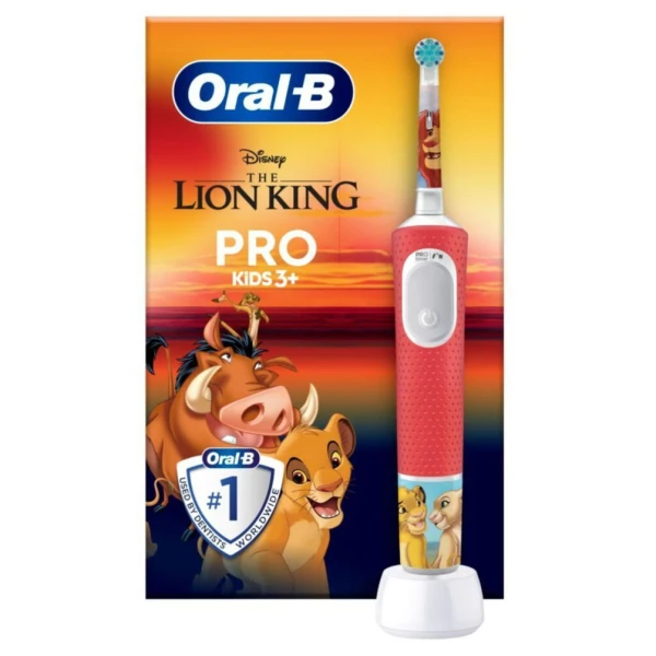 Oral-B Pro Kids Ηλεκτρική Οδοντόβουρτσα The Lion King με Θήκη για 3+ χρονών, 1 τμχ