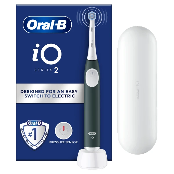 Oral-B iO Series 2 Ηλεκτρική Οδοντόβουρτσα Green 1 τεμάχιο