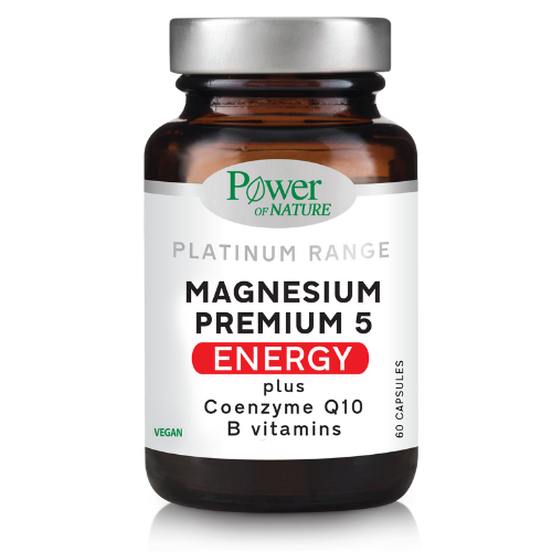 Power of Nature  Magnesium Premium 5 Energy Συμπλήρωμα Διατροφής με Μαγνήσιο