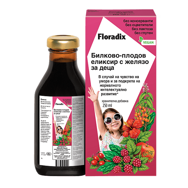 Power of Nature Floradix Kids με Σίδηρο & Βιταμίνες