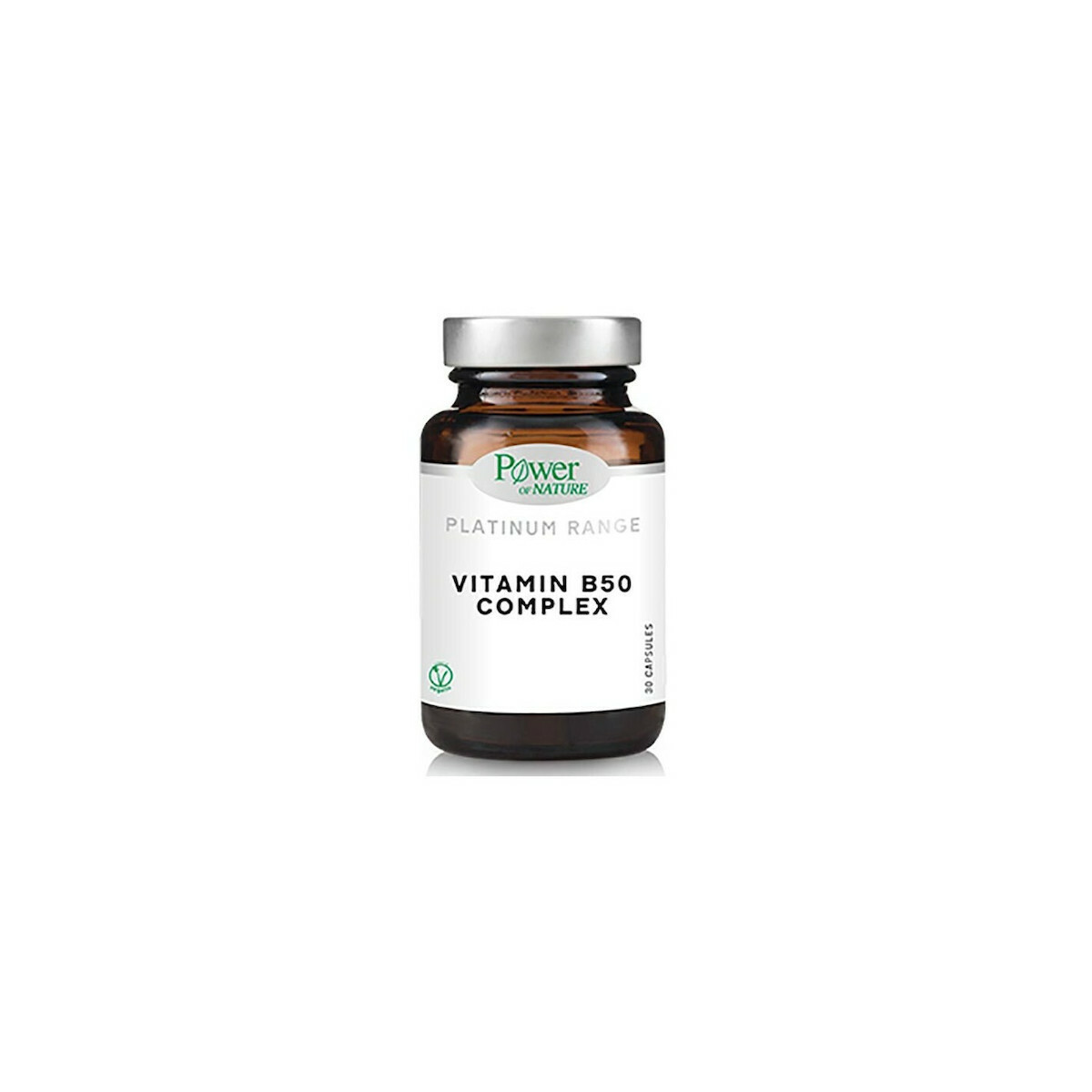 61 Power of Nature Platinum Range Β50 Complex - Σύμπλεγμα Βιταμινών Β - Image 1
