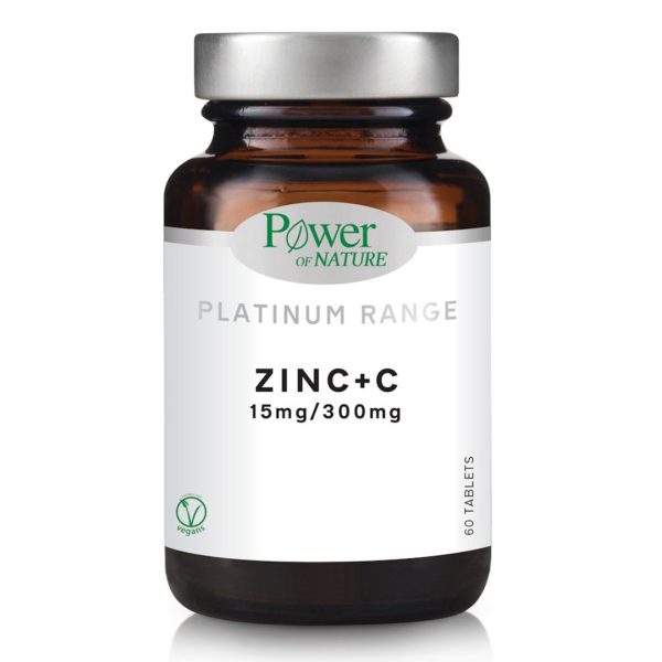POWER OF NATURE  Platinum Zinc+c για το Ανοσοποιητικό