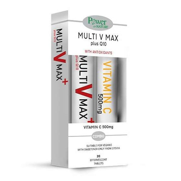Power Of Nature  Promo Multi V Max Plus Q10& Vitamin C 500mg