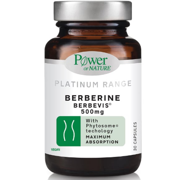 Power of Nature Platinum Range Berberine 500mg