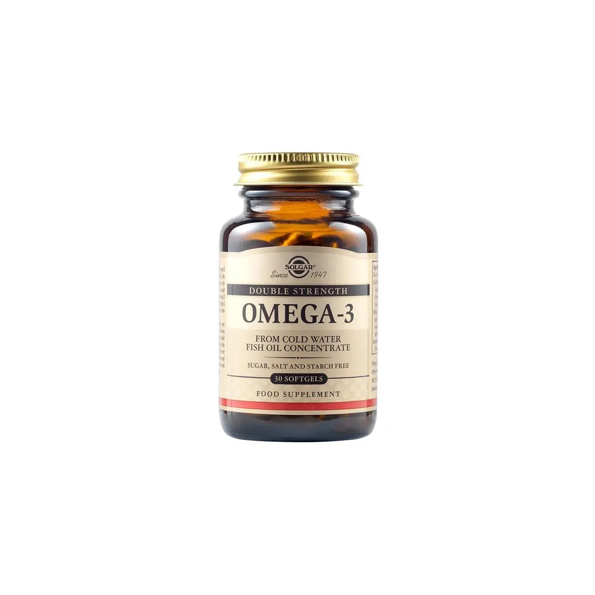 2 Solgar Omega-3 Double Strength - Λιπαρά Οξέα Ωμέγα 3 - Image 1
