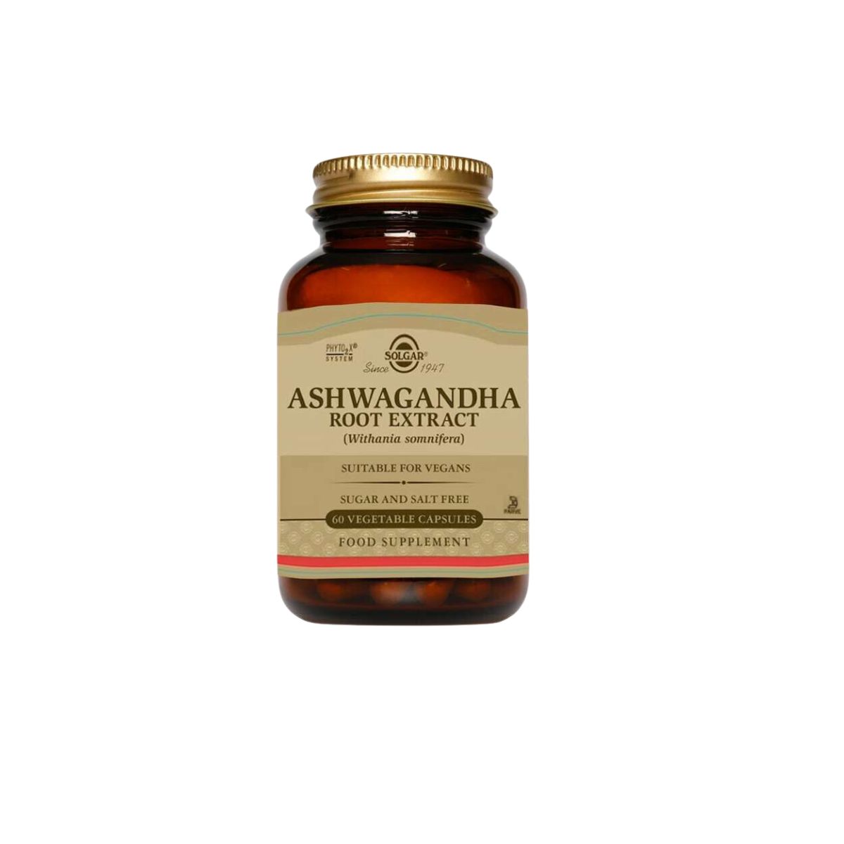10 Solgar Ashwagandha Root Extract 300mg - Προστασία Ήπατος, Αντιμετώπιση Άγχους - Image 1