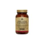 Solgar Chelated Magnesium 100mg  - Μαγνήσιο, Υγεία Νευρικού Συστήματος, Μυών & Καρδιάς