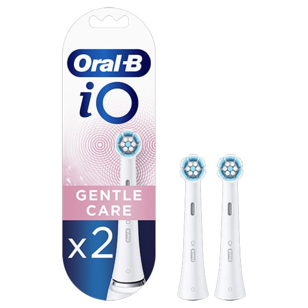 9 Oral-B iO Gentle Care White Κεφαλές Βουρτσίσματος - Image 1
