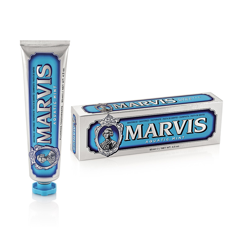 1 Marvis Aquatic Mint Toothpaste Οδοντόκρεμα με Γεύση Μέντα - Image 1