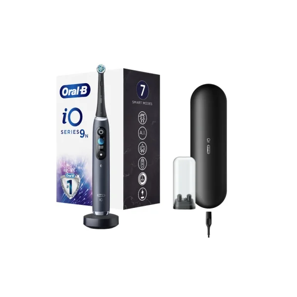 Oral-B iO Series 9 Ηλεκτρική Οδοντόβουρτσα Magnetic Black Onyx