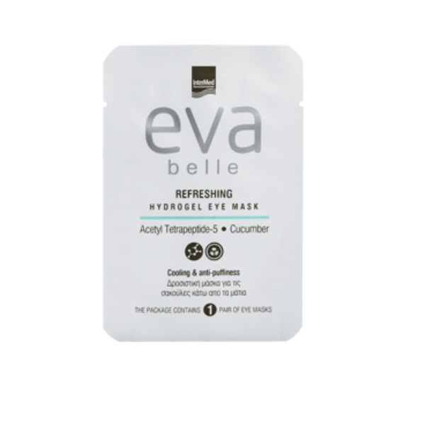 Intermed Eva Belle Refreshing Hydrogel Eye Mask - Μάσκα Ματιών, Ενυδάτωση & Μαύροι Κύκλοι