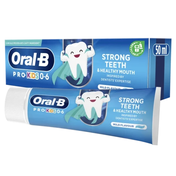 Oral-B Pro Kids Οδοντόκρεμα για Παιδιά 0-6Y, 50ml
