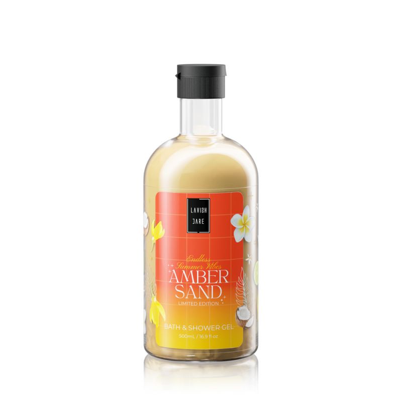 16 Lavish Care Endless Summer Vibes - Amber Sand - Shower Gel - 500ml - Image 1