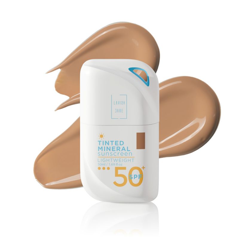 26 Lavish Care Tinted Mineral Sunscreen SPF50 No3 Dark Shade - Αντηλιακό Προσώπου - 50m - Image 1