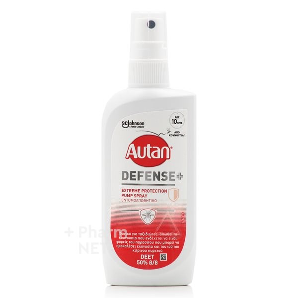 Autan Defense Extreme Protection Εντομοαπωθητικό Σπρέι, 100ml
