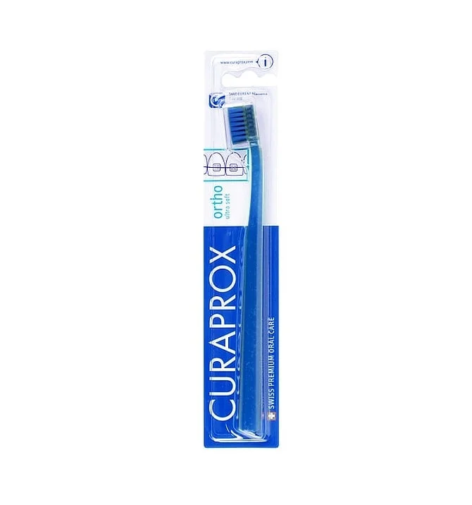 15 Curaprox CS 5460 Ortho Ultra Soft Οδοντόβουρτσα για Σιδεράκια με Glitter - Image 1