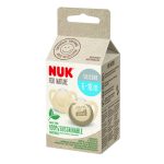 Nuk Nature Πιπίλα Σιλικόνης Σετ 2 τμχ 6-18m