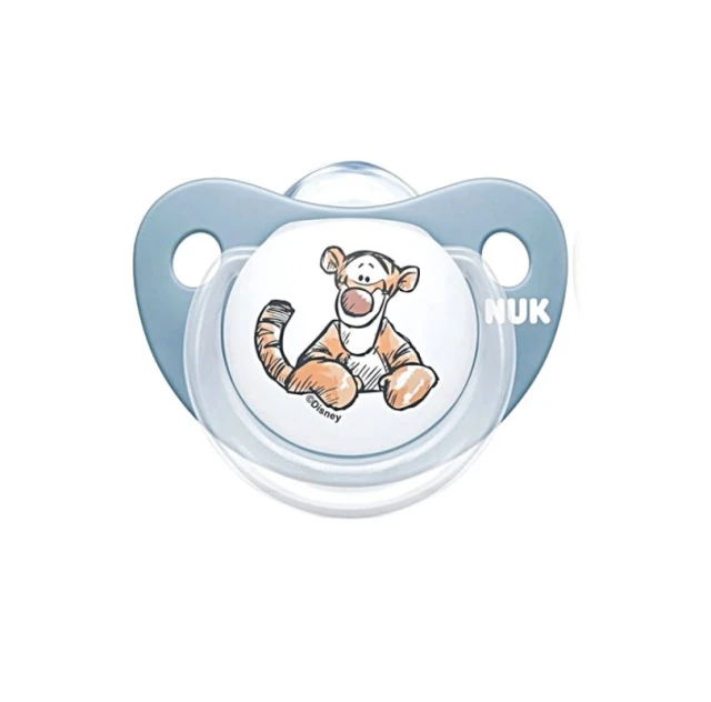 50 Nuk Disney Winnie Πιπίλα Σιλικόνης με Θήκη Πετρόλ 0-6m 1τμχ - Image 1