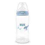 NUK First Choice Πλαστικό Μπιμπερό με Δείκτη Ελέγχου Θερμοκρασίας 3m+, 300ml