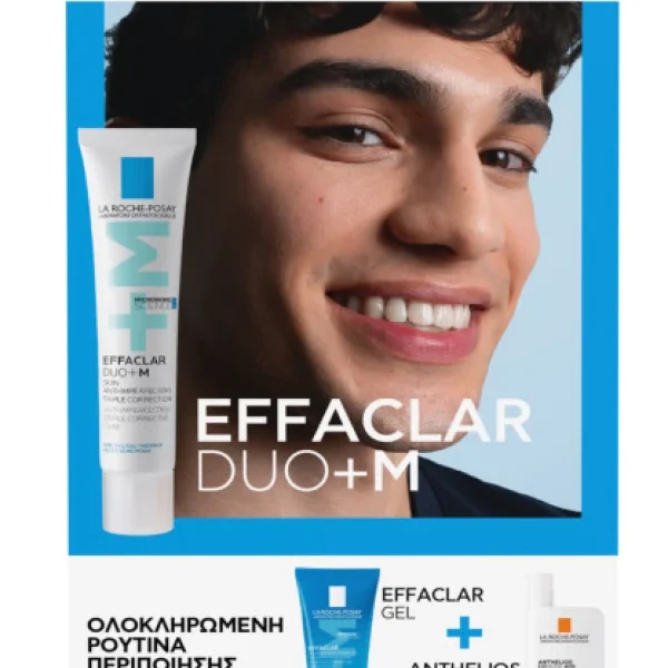 La Roche Posay Promo Effaclar Duo+M, 40ml & Effaclar Gel, 50ml & Anthelios UVMune 400 Oil Control Fluid Spf50+, 3ml