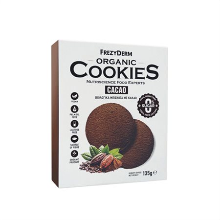FREZYDERM Organic Cookies Cacao, 135g