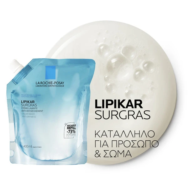 La Roche Posay Lipikar Surgras Refill 400ml